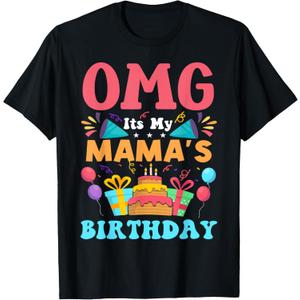 It's My Birthday Mama Gift Family Happy Birthday T-Shirt S