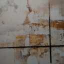 Extra Large Framed Neutral Beige Abstract Wall Art, Horizontal 60x40 In