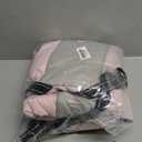 SUNFURA Dog Coat, XXL Dog Jacket Winter with Harness Built in, Waterproof Pet Snow Jacket with Furry Collar for Chilly Day, Reflective Fleece Snowsuit for Dogs, Pink 2XL