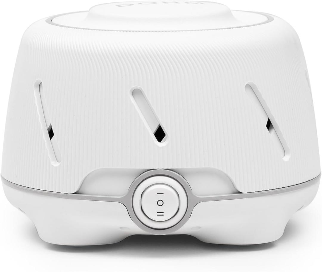 Yogasleep Dohm (White/Gray) The Original White Noise Machine, Relaxing Natural Sound from a Real Fan, Sleep Aid & Noise Cancelling for Adults & Baby, Office Privacy & Meditation, Baby Registry