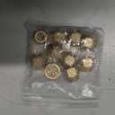 1/4" Brass Flare Nut, 10Pcs, SAE 45 Degree