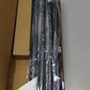 IFELS Heavy Duty Curtain Rods for Windows 66 to 120 Inch,1 Inch Adjustable Black Curtain Rod with Easy Installation and Modern Design,Decorative Long Drapery Rods with Metal Finials (A1,Black,30-120")