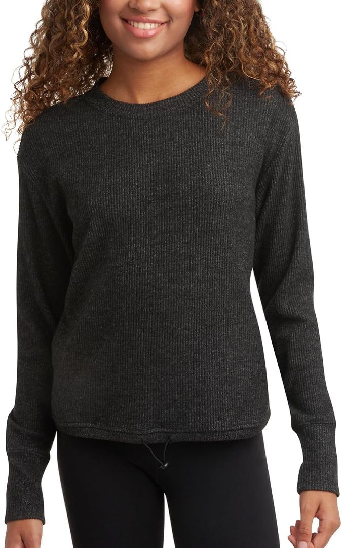 Spyder Womens Sweater - Lightweight Fall Fashion Womens Top - Wind Resistant Cozy Ribbed Pullover Knit Sweaters for Women, XL Size