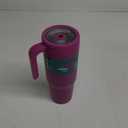 REDUCE Chiller Vacuum Insulated 40 oz Tumbler with Spill-Proof Silicone Straw - Sustainable Tritan Lid with Water Intake Markers - Soft Sit Base Travel Mug...