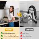 Handheld Steam Cleaner for Home, Portable Steamer for Cleaning with 6-Level Adjustable Handle, 1.47Qt Tank, 15s Heat-Up, 185" Reach & 16 Accessories  Clean Dirt, Car, Grout, Tile, Floor, Grease