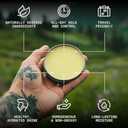 Striking Viking Beard Oil and Balm - Men's Beard Grooming Kit with All-Natural Beard Oil and Leave in Beard Balm Conditioner - Enriched with Argan and Jojoba Oil, Sandalwood (1 Fl Oz (Pack of 2))