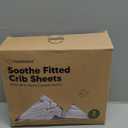 KeaBabies 2-Pack Organic Crib Sheets for Boys, Girls - 52x28 Fitted Crib Mattress Sheet Neutral, Breathable Jersey Cotton Cover for Baby Bed, Toddler Mattress, Soft & Cute Prints (Thistle)