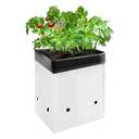 VIVOSUN 50-Pack 1 Gallon Grow Bags for Plants, Black-and-White Panda Film Containers Thick Plastic Bag for Potting Seedlings, and Rooting