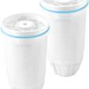 Replacement fit for Zero Pitcher and Dispenser Water Filter Replacement fit for Zero Filters 2 Pack,0 Water Filters fit for zero pitchers ZR-001 ZR-017 ZR-004 ZP-006 ZD-013 ZS-008 prime&swift