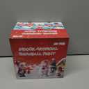 Fake Snowballs 50 Pcs,Snowballs for Kids Indoor,Snow Fight Balls,Soft Artificial Outdoor Snow Balls,Parent Child Throwing Game Christmas Decor Party Supplies,with 50pcs Christmas Stickers