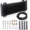 ZHSYMX 40k Transmission Oil Cooler LPD47391,Black