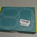 Stainless Steel Bento Lunch Box for Kids, 26.4 oz Leak-Proof 3-Compartment Metal Bento Box, BPA-Free, Cute Cartoon Meal Prep Snack Container with Utensils for School, Office, Travel - Beige