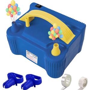 3-in-1 Balloon Electric Inflation & Vacuum Electric Pump | Fast Inflation/Deflation for Birthday/Wedding Parties/Travel Storage, Blue
