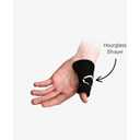 EvoShield Protective Thumb Guard, Hourglass Thumb Guard, 4.25" x 3.25", Small