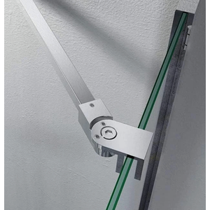AS27 Shower Door Glass Support Bar 31.5"