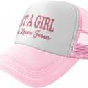 Funny Trucker Hats for Women Adult Humor Hot Pink Funny Gag Trucker Hats for Men Girls (Pink)