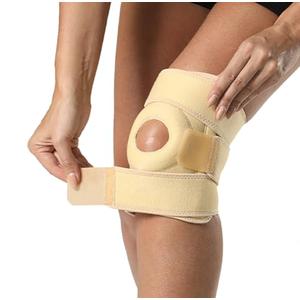 SUJAYU Knee Braces for Knee Pain Women Men, Patellar Tendon Support Strap, Knee Brace for Meniscus Tear Compression Sleeve for Knee Pain (Beige)