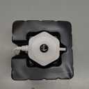 hygger Ultra Silent 1.5W Fish Bowl Aqaurium Mini Air Pump with Accessories, Oxygen Aerator Kit for Fish Tank 0.5-15 Gallon, Comes with 3/16 Inch Air Tubing, Air Stone, AC 110V/60HZ (White)