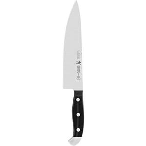 HENCKELS Statement Razor-Sharp 8-inch Chef Knife, German Engineered Informed by 100+ Years of Mastery, Black/Stainless Steel