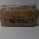 BABELIO Foldable Baby Playpen 46"  46", Portable Playard for Babies and Toddlers, Parents' Picks Awards Winner, No Assembly Required, Indoor & Outdoor Kids Safety Play Pen Area, Travel Fence, Grey