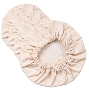 4- Pack Reusable Fabric Bowl Covers Stretchy Cloth Bowl Covers, 14-17 Inch 