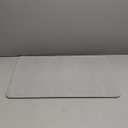 Stone Bath Mat, Diatomaceous Earth Shower Mat, Ultra Absorbent, Non-Slip, Quick Drying, Large Stone Bath Mat for Bathroom Kitchen (23.5 * 15inch, Grey) (23" x 15.4" (Rectangular))