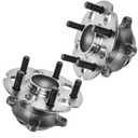 TRQ Rear Wheel Hub Bearings Assembly Set Compatible with 2005-2017 Honda Odyssey