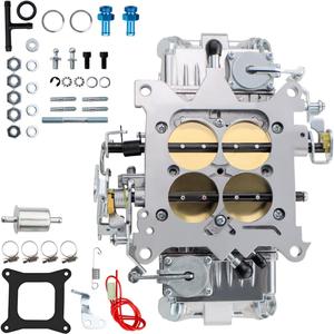 BR-67201 Carburetor Fit for Holley Quick Fuel 850 CFM 4 Barrel 4150 Double Pumper Mechanical Carburetor Replace # BR67201 (850 CFM)