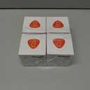 4 x Migipaws 2-in-1 Interactive Cat Toy Ball  Paw Friendly Kicking Chasing Ball with Bonus Fluffy Tail for Indoor Cats Random Rolling Auto Escape Corners Tangle-Free Quiet USB Rechargeable (Blue)