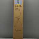 STEP2GOLD Ta-Da Chair Series 2- Portable Walking Stick, Cane with Seat, Foldable Chair, Hiking Stick, for Camping, Hiking, Lightweight Aluminum, Easy Carry, Anti-Slip (Black)