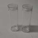 Glass Water Bottles - 2 Pack Wide Mouth Juice Bottles with Clear Lids for Juicing, Smoothies, Fruit Water, Teas, Beverage Storage - 16oz, Leakproof, Reusable, Borosilicate (16 oz)