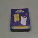 Kids Microscope Digital 1000X Zoom, Mini Pocket Handheld Microscope Portable Travel Toys, HD Photo & Video with 8GB SD Card, Christmas Birthday Gifts for Girls, STEM Toys for Toddlers Age 3-8 (Pink)