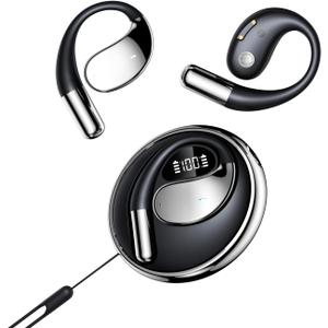 YLYHHFY Wireless Earbuds Open-Ear Wireless Headphones, Bluetooth 5.4, LED Display, Long Standby Battery Life up to 120H, Over-Ear Hook Design, Waterproof, Playback Duration 8H YLYHHFY Wireless Earbuds Open-Ear Wireless Headphones, Bluetooth 5.4, LED Display, Long Standby Battery Life up to 120H, Over-Ear Hook Design, Waterproof, Playback Duration 8H
