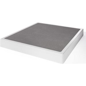 5 inch Low Profile King-Box-Spring Only, Heavy Duty Metal King Box Spring with Fabric Cover, Easy Assembly, Non Slip, Noise Free