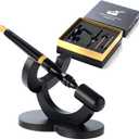 Magnetic Levitation Pen Starry 60, Floating Futuristic Design,Birthday Gift for Boyfriend,Boss,Desk Decor (Black)