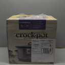 Crock-Pot Large 8-Quart Programmable Slow Cooker with Auto Warm Setting Black Stainless Steel