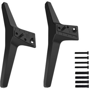 Base Stand for LG TV Legs, Replacement for 49 Inch LG TV Stand 49LJ550M 49LJ5500 49LJ5550 49LJ550M-UB 49LJ5550-UC 49LJ5500-UA 49UJ6300-UA 49UK6300PUE 49UK6300BUB 49UK6200PUA 49UK6090PUA with Screws