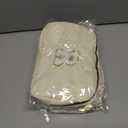 3 x Personalized Anniversary Wife Birthday Gifts from Husband,Mothers Day Gifts for Women,Waist Packs Initial White R,Cream Bag