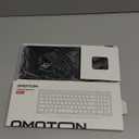 OMOTON Foldable Bluetooth Keyboard Supports Up to 3 Devices, Rechargeable Wireless for iPad iOS Android Tablet MacOS Windows Laptop PC, Full Size Folding Travel Keyboard, Black