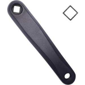 Alps2Ocean Universal Bike Crank Arm, 170mm Left Crank Arm, Crank Arm Left Available in Diamond Hole and Square Hole for City Bike,Folding Bike,MTB,Ebike,Road Bike,Exercise Bike
