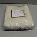 King Charles Modern Farmhouse Floral Matelasse Decorative Pillowcase, 100% Cotton Breathable Bedding, King Sham (20" x 36"), Ivory