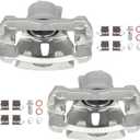 Autoround 19B3434 19B3435 Front Brake Caliper Assembly with Bracket Compatible with Toyota Corolla 2009-2019/ Matrix 2009-2014, Pontiac Vibe 09-10, Scion xD 08-14, Driver and Passenger Side