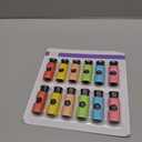 AmoreAngel Crafts 12 Pack Bread Bag Clips，Squeeze Lock Food Bag Clips, Plastic Sealing Clip for Bread, Snacks, Chips ，6 Color, Easy Grip, Airtight Seal