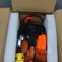 3 in 1 Electric Hoist Winch,2200 lbs,110/120V Portable Pure Copp Electric Winch Crane for Garage, Factory, Warehouse, Balcony (Orange, 2200LBS Manual/Wireless/Wired)