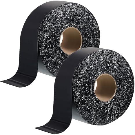 Fabbay 2 Rolls 4 in Asphalt Crack Filler Tape for Driveway Repair Joint
Crack Filler Sealer for Driveway Repair, Parking Lot Roof Patch, Self Adhesive Waterproof, 50 ft Each Roll, 2.5 mm Thick