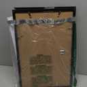 ccdcc 12x18 Picture Frame Set of 2, 12 x 18 Wood Poster Frames with Mat for 11x17, Wooden Photo Frames with Tempered Glass Cover for Wall Display,Black