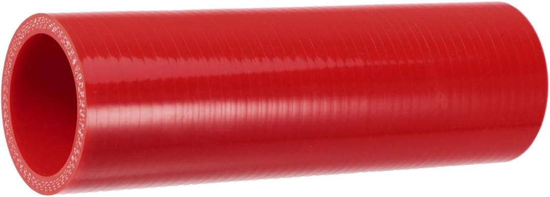 Motoforti 1.5" ID 6" Length 4-Ply Reinforced High Temp Straight Coupler Silicone Reducer Hose Red for Car Intercooler Intake Piping Long-lasting
