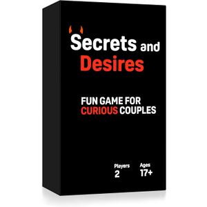 Fun and Sexy Card Game for Couples - Gaming Cards for Two Adults, Sex Accessories Adult Card Game, Bedroom Couples Game