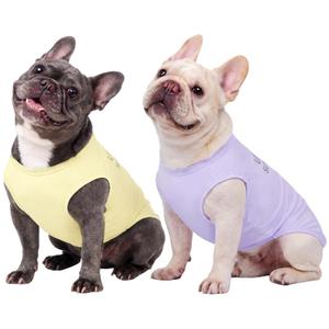 Kuoser 2 Pack Dog Shirts UPF 50+ UV Sun Protection, Lightweight Quick Dry Dog T Shirts for Small Medium Large Dogs, Breathable Pet Vest Dogs Tshirt Pet Clothes for Indoor Outdoor, Pink & Mint S