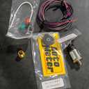 Auto Meter 4363 Ultra-Lite Electric Fuel Pressure Gauge, 2-1/16" (52.4mm)